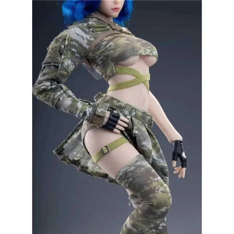 Fire Girl FG070 FG091 1/6 Armed Camouflage Combat Suit Military Seamless Tights Suit Female Clothes Model for 12'' TBL S10D Body