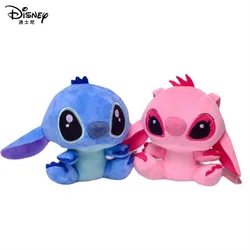 10cm Disney Lilo & Stitch Stuffed Dolls Animals Plush Anime Toy Figure Car Bag Decorate Pendant Doll Toys for Kids Birthday Gift