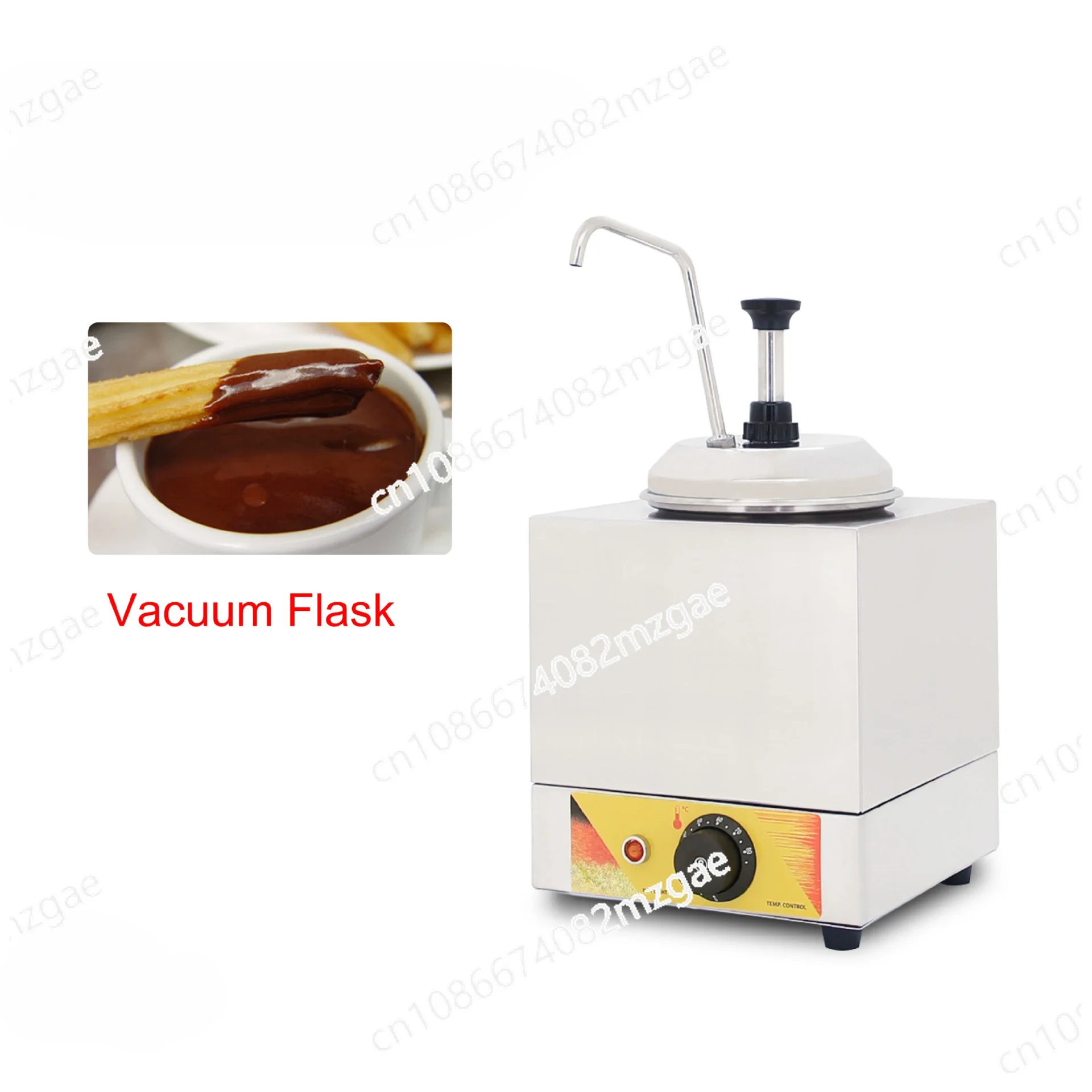 

Commercial Sauce Insulation Extruder, Single Head Press Mouth Curry Paste Maker 3L Extrusion Single Head Pump Head Thermostat