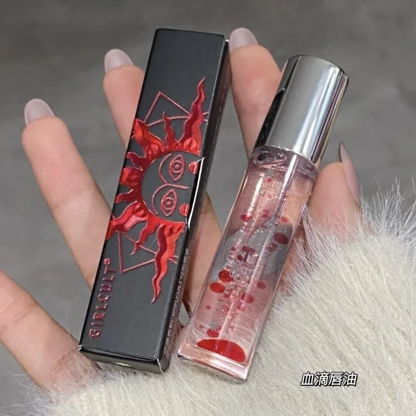 Girlcult Klares Lippenöl Pflegender Lipgloss-Basislack, Glas-Finish Volumen-Lippenstift & Lipgloss Transparenter Lippenstain