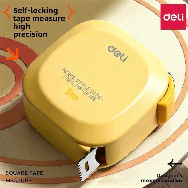Multi Functional Household Tape Measure, ABS Shell, anti Drop and Durable, Thick Steel Ruler with Accurate Measurement, Portable