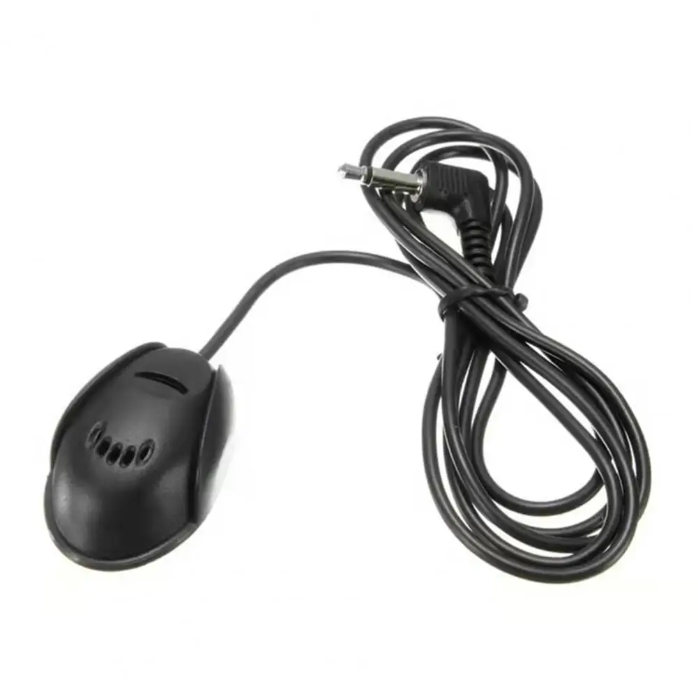 Car Navigation Microphone for Car Plug Play Paste 3.5mm Wired Ominidirectional External Bluetooth Microphone