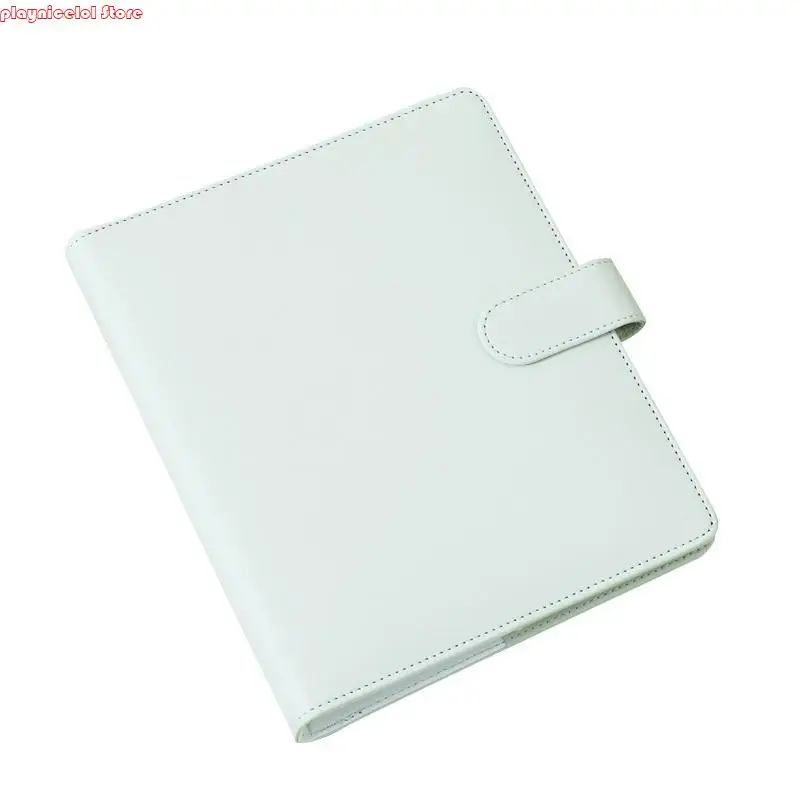 e8ba student student-leafrowboor 6 ring cover cover paper paper notepad with pen loop