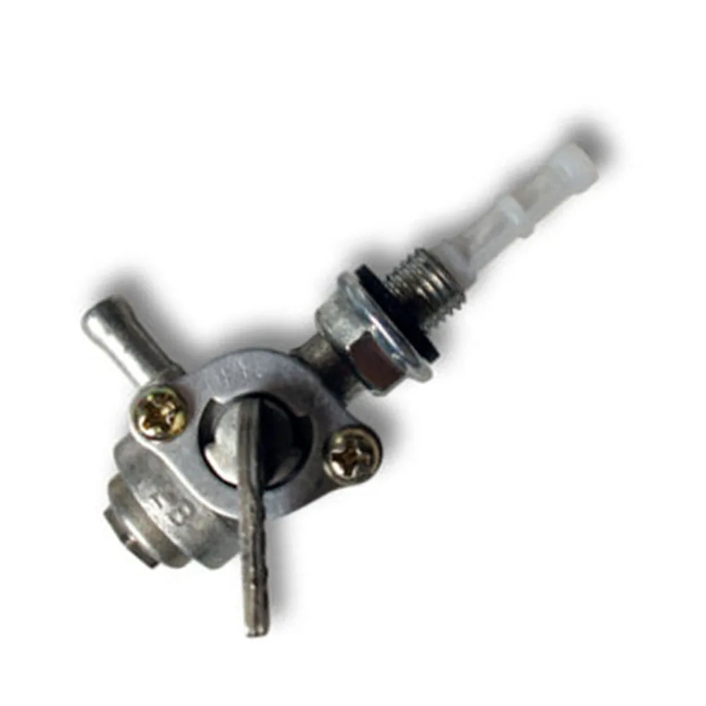 Fuel Tap Component for Generator Fuel Delivery with Integrated Strainer and 6mm Left-Side Fuel Line Interface for AG Units