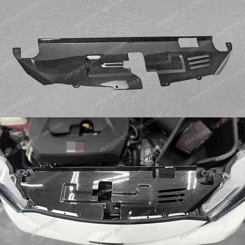 

For Toyota GR YARIS GXPA16 Carbon Fiber Inner Cooling Slam panel Radiator cover car Bodykits