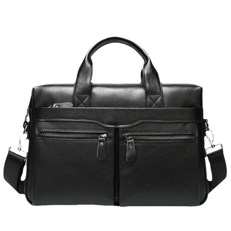 Weiche Echtes Leder männer Aktentasche Männer Handtaschen Männlichen Leder Reise Aktentaschen Männer Hohe Qualität Rindsleder Leder Messenger Taschen