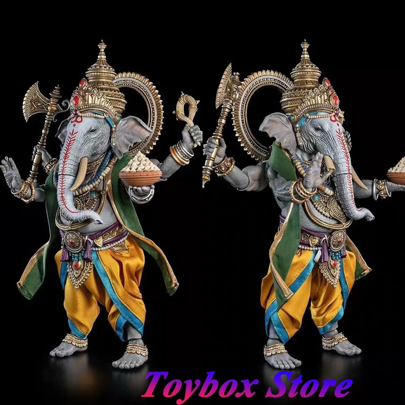 

2025 Spring Limited Version Four Knights 1/12 Collectible Elephant God Movable Action Figure Indian Myth Mini 6" Soldier