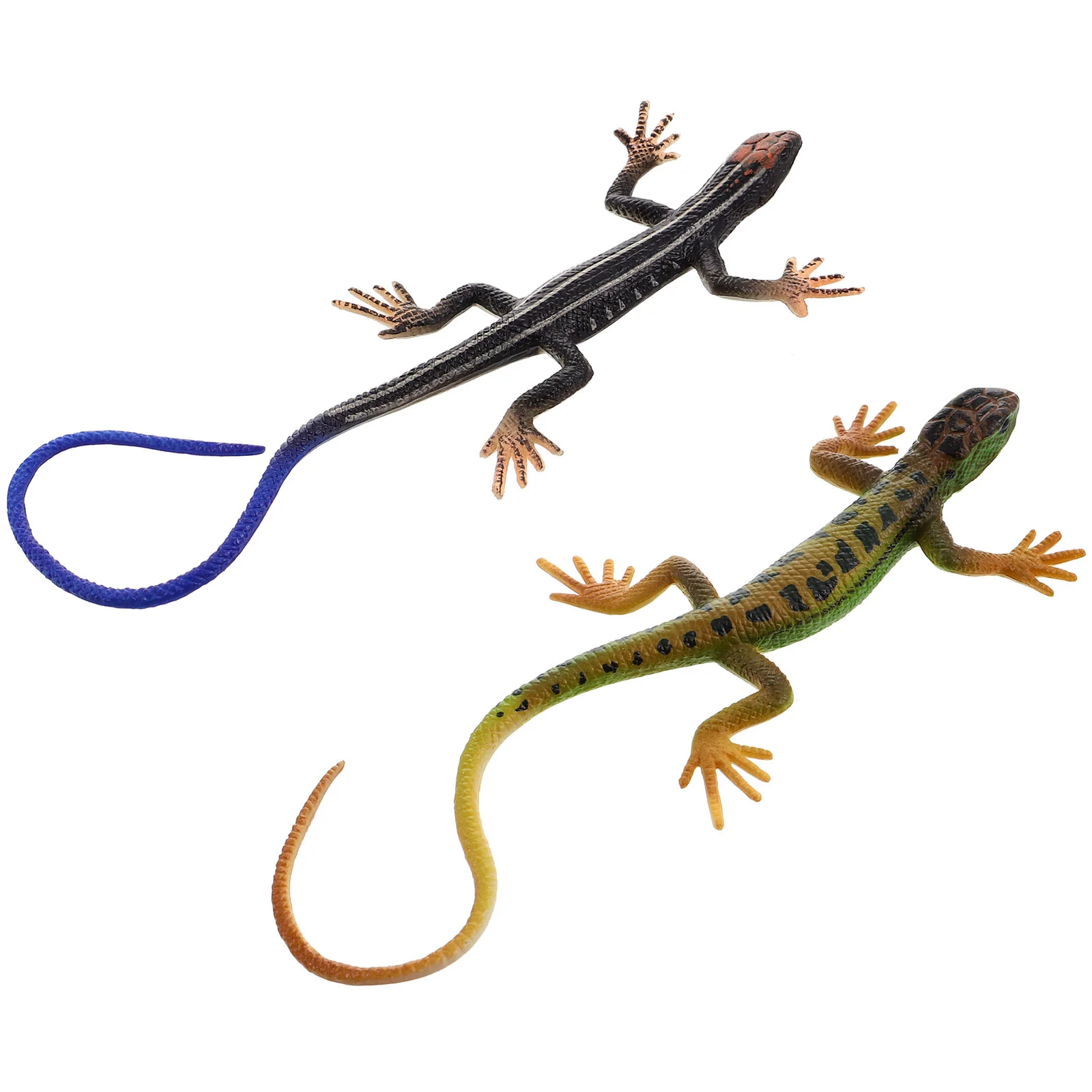 León de cuatro patas, juguete Skink, figuras de Reptiles de animales, lagartos educativos, rellenos de bolsas de regalos, Gecko Artificial para niños