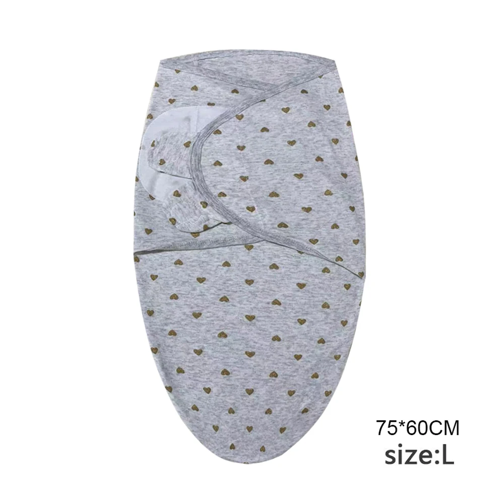 Sacs de couchage pour bébés, nouveau-né, cocon, emmaillotage rond, 100% coton, 0 à 6 mois, couverture, emmaillotage rond, sac de couchage