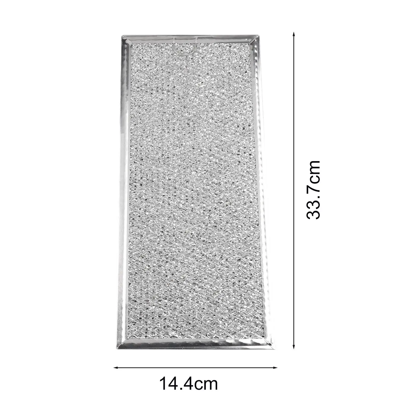 

Metal Microwave Filter Effective Grease and Oil Capture Easy Installation Compatible with W10208631A WB06X10596 Pack of 2