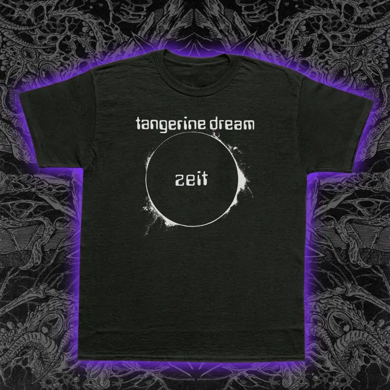 Tangerine Dream Zeit Camiseta Krautrock Música Eletrônica Ambient S 5Xl