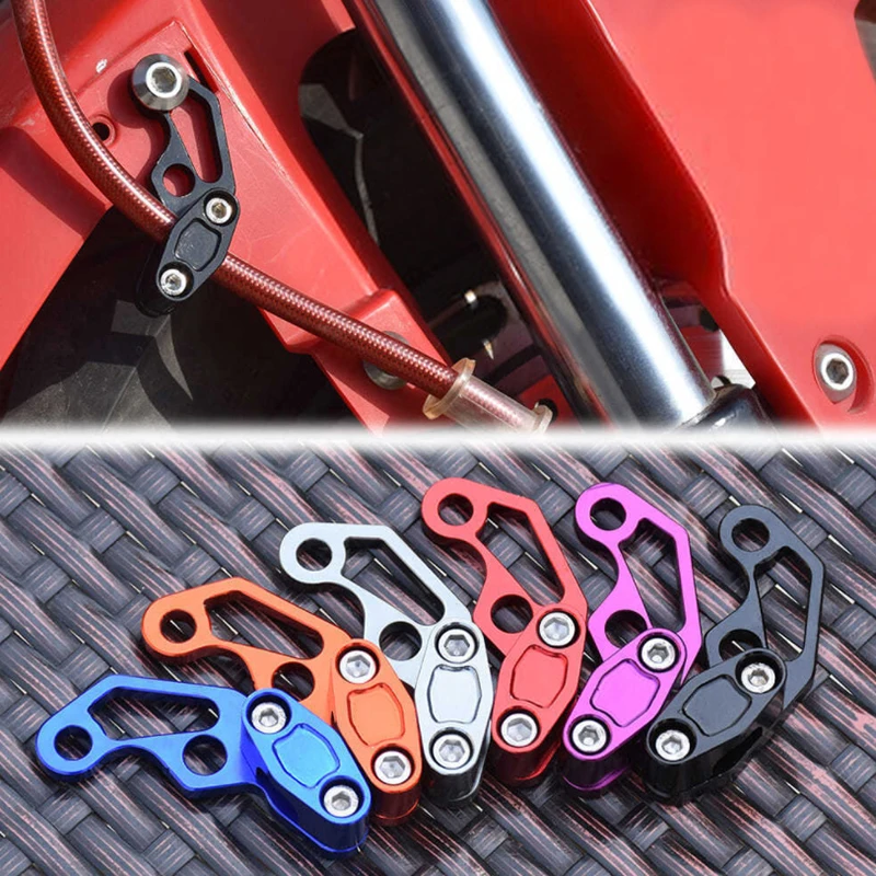 [M]Brake Cable Clamp For Motorcycle E-Bike Instrument Wire Harness Fixing Clip Oil Pipe Fuel Hose Brake Clutch Line Holder