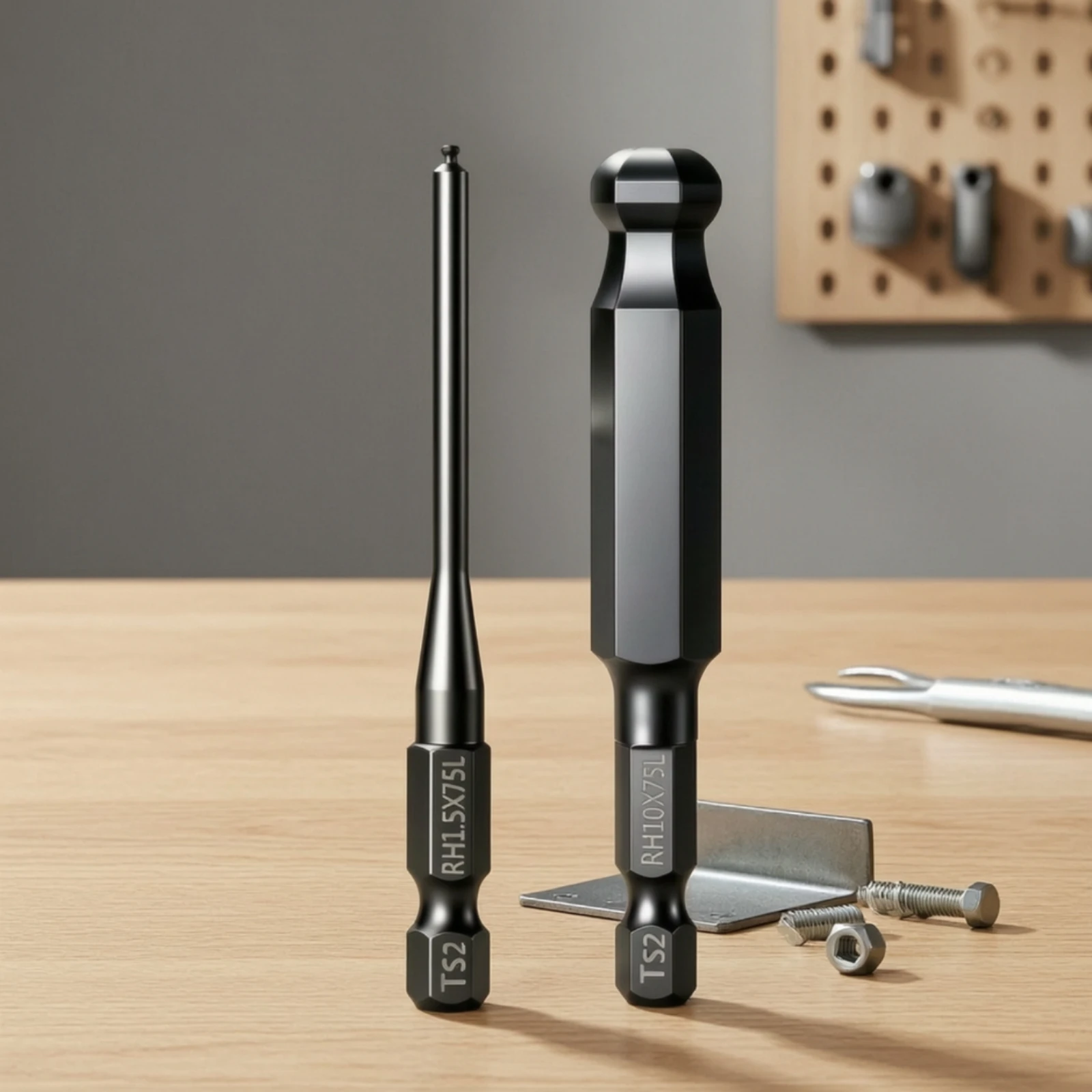 Ball End Hex Bit Corrosion-Resistant Ball Point Hex Screwdriver Bit Tool Sturdy High Precision for Mechanics, Tight Compartments view 6