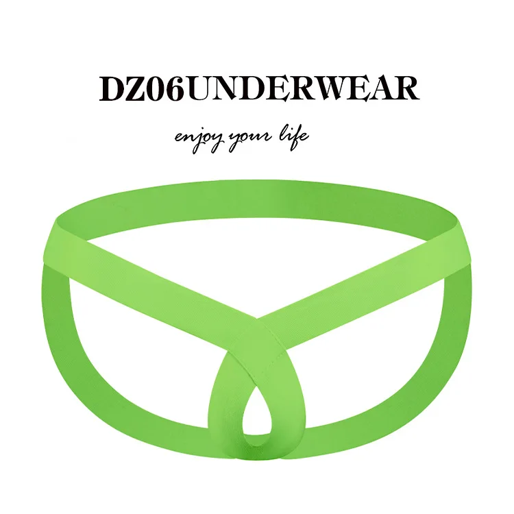 DZ06เอวต่ำคอปกผ้าฝ้ายกลวงระบายอากาศกระพุ้งชุดชั้นในแบบกลวง