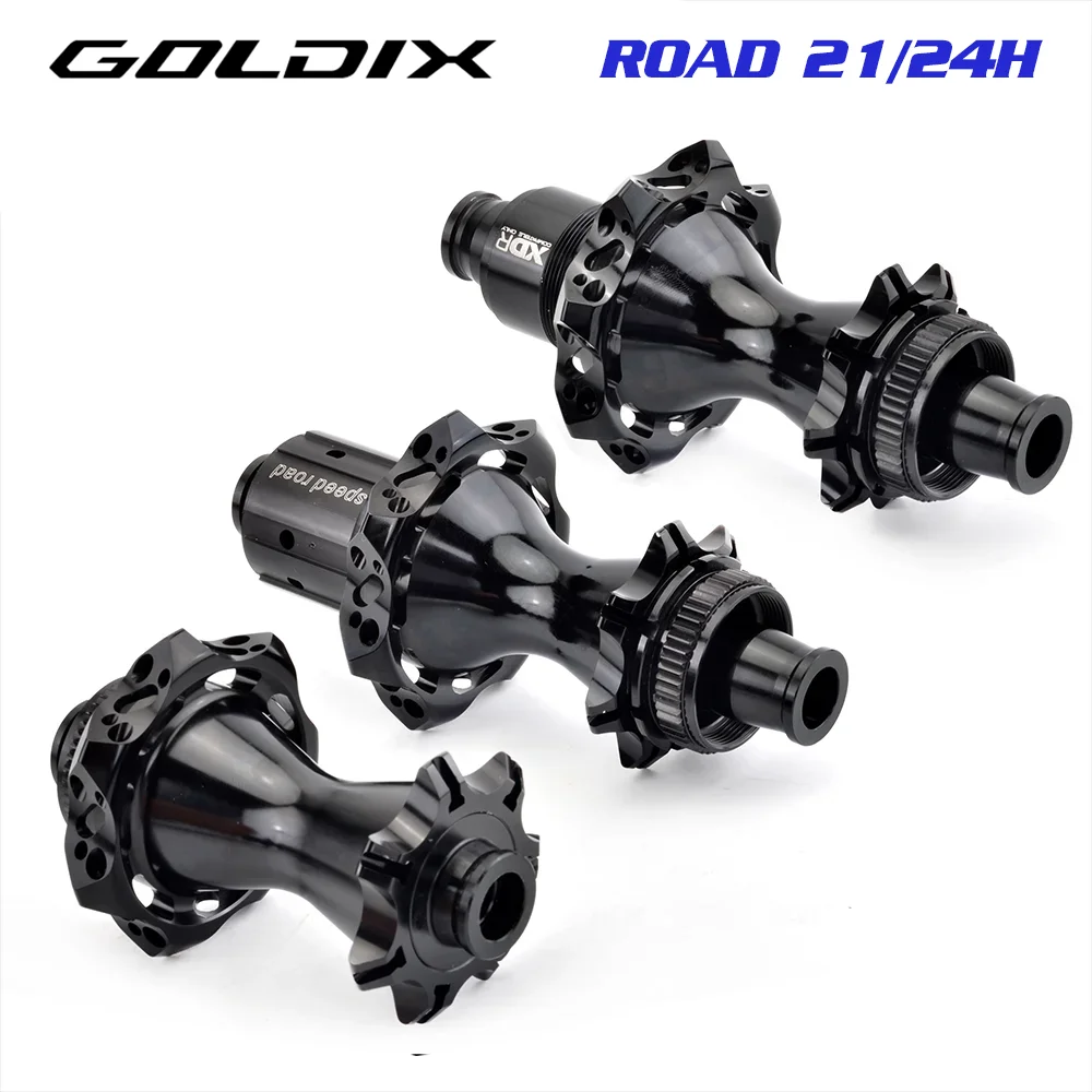 

GOLDIX CX17 Bicycle hub 2:1 straight pull spoke 21/24Hole Center Lock suitable for SHIMANO 8170 and SRAM RED transmission system