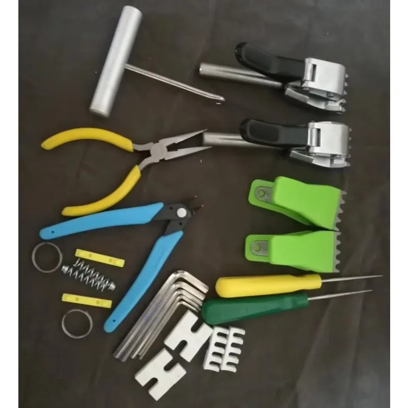 Factory Table Manual Tennis Badminton Racquet Threading Stringing Machine with Free Tool Set