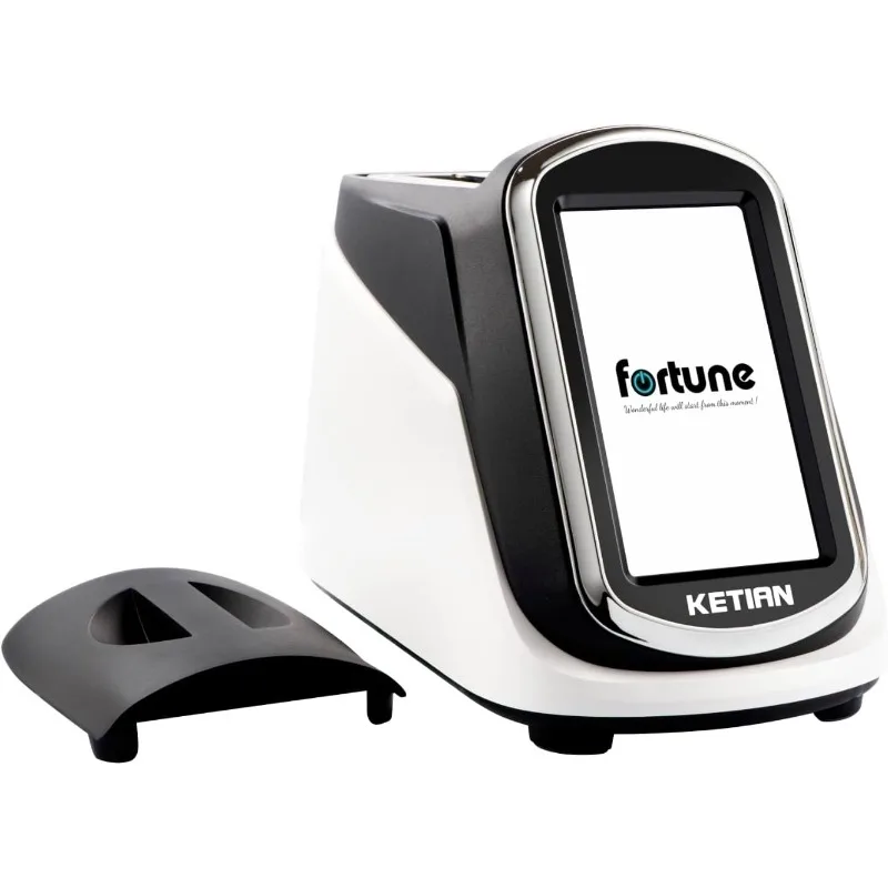 2 Slice Touchscreen Digital Toaster,5 Breads and 7 Browning Levels,Smart Toaster Automatic Settings,Black and White