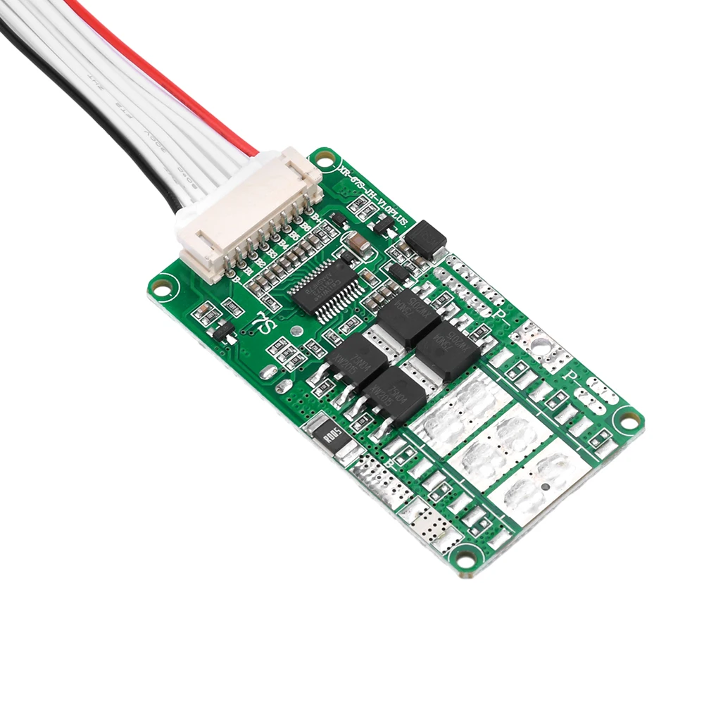 BMS 7S 24V Lithium Battery Protection Board Same Port 10A 15A 18A Storage Inverter With Equalization And Temperature Protection