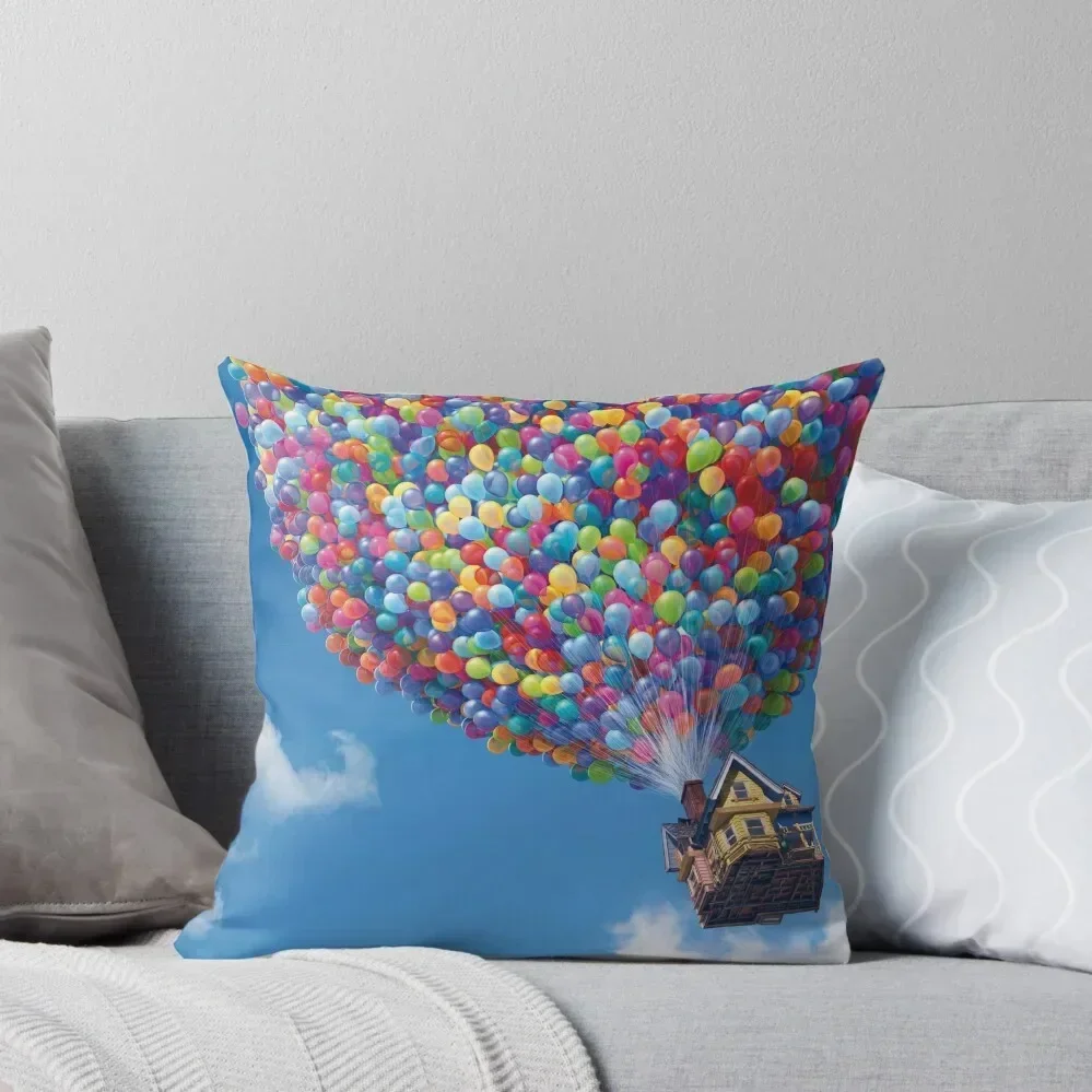 The House from Up Throw Pillow pillows decor home luxury sofa pillows pillow