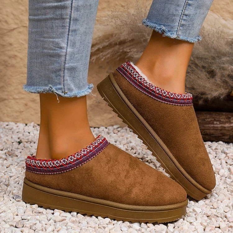 

Lady New Comfortable Warm Shoes Winter Snow Boots Tasman Women Ankle Boots Luxury Designer Loafers Classic Platform Slippers