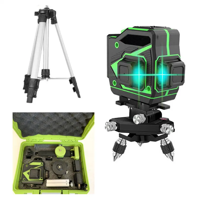 Hot Selling Industrial 12 Lines Laser Level Green Light Laser Level Machine