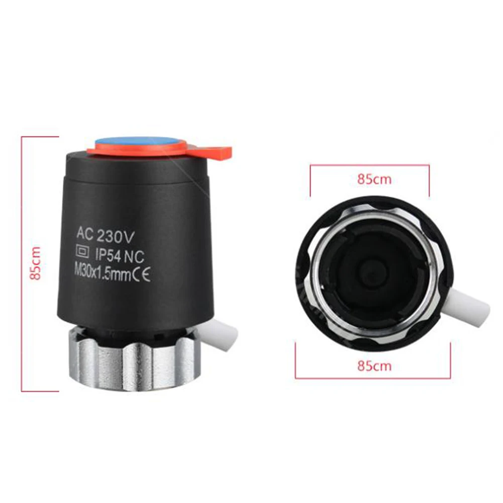 Floor Heating Manifold Thermostatic Actuator Floor Heating Manifold Actuator 230V M30X1.5mm Electric Thermal Actuator