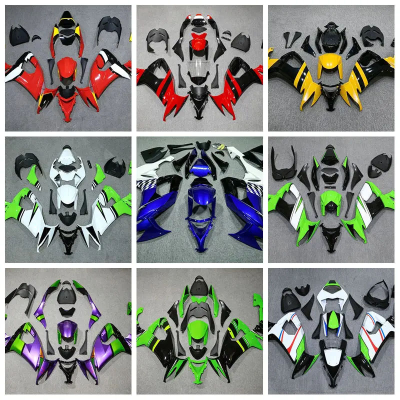 Suitable for Kawasaki ZX-10R 2008 09 2010 motorcycle cowling full set of shell accessories color can be customized