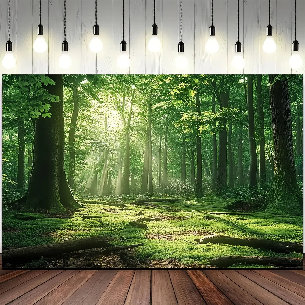 1-tablero-de-fondo-clasico-de-paisaje-forestal-de-primavera-100-poliester-decoracion-de-pared-multifuncional-para-el-hogar-y-las-fiestas