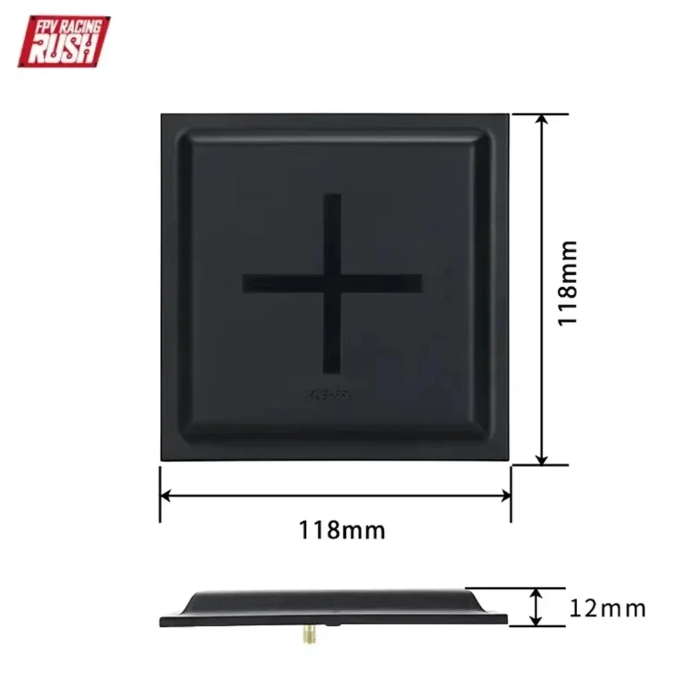 New Rush Rushfpv Rush FPV Range 5.8G Dual-Unit/Directional Flat Antenna RHCP SMA for RC FPV Drone Multi-Rotor DIY Parts view 3