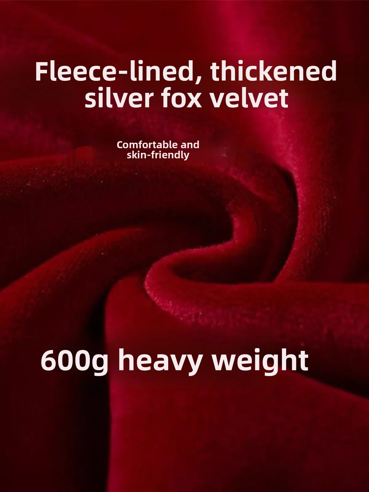

Red Wine Color 600g Silver Fur Lined Sweatirt Men's Fce Lined Non-Falling oulder Hoodie Autumn Winter Heavyweight ...