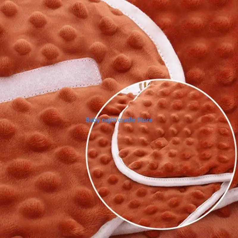 J2FF بطانية أطفال حديثي الولادة من القطن مريحة لمقاعد السيارة وعربات الأطفال