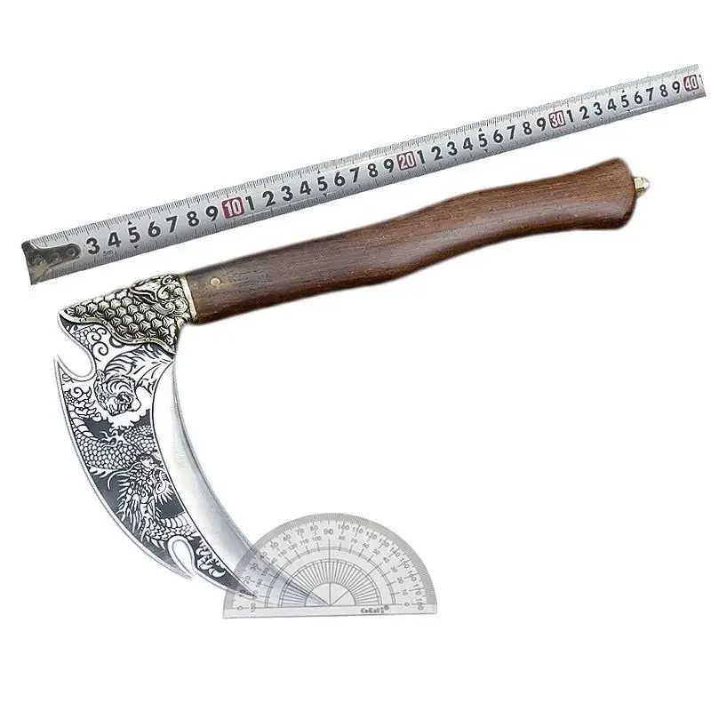 高品質の手鍛造防錆・高硬度鎌は、アウトドア、戦術、庭の草刈りに便利な手動EDCツールです。