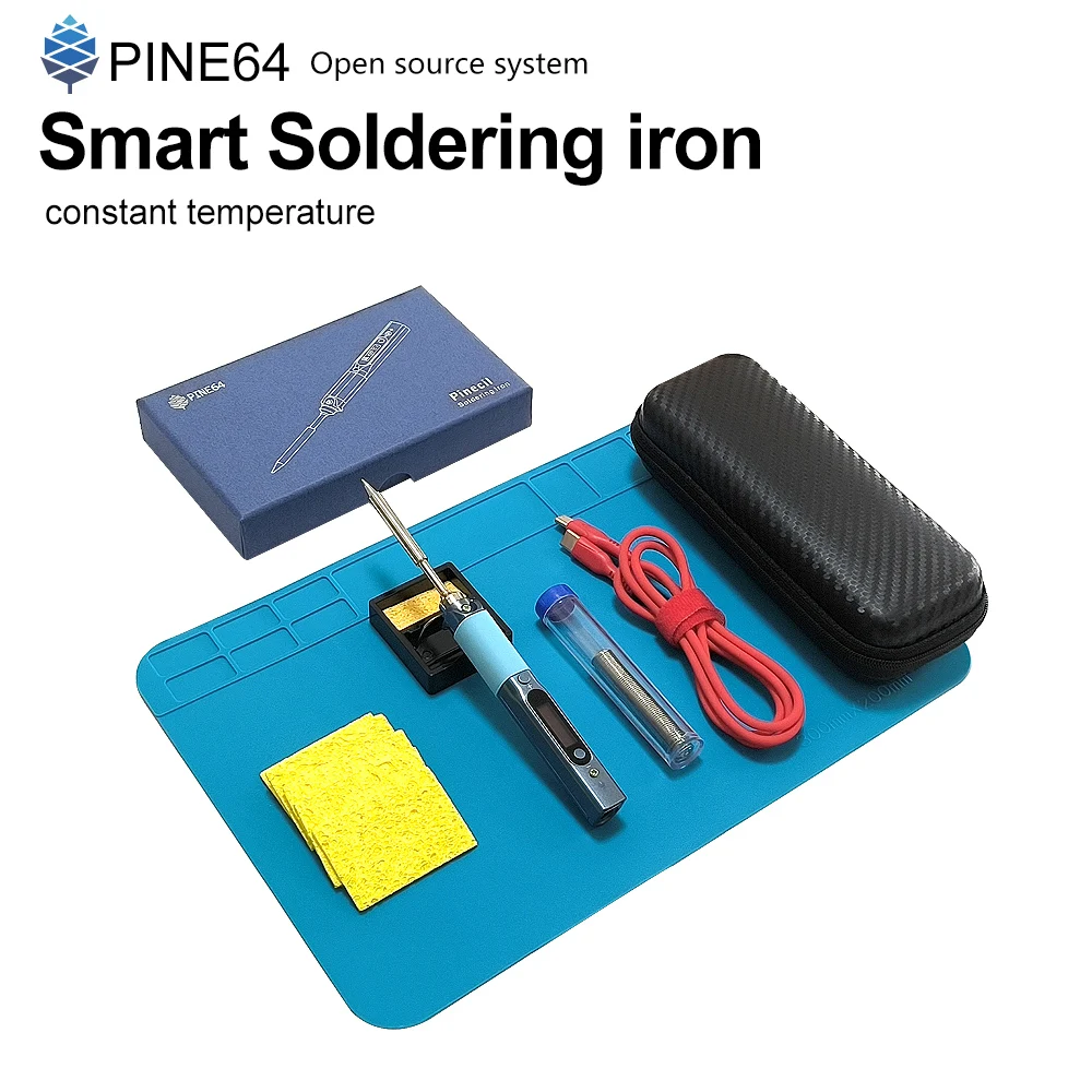 Pine64 Intelligent Open Source Portable Adjustable Temperature Welding Tools Mini Smart Electric Soldering Iron Pinecil-BB2 V1