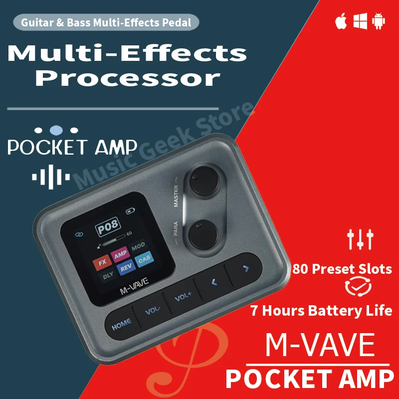 M-VAVE Pocket AMP 1.54