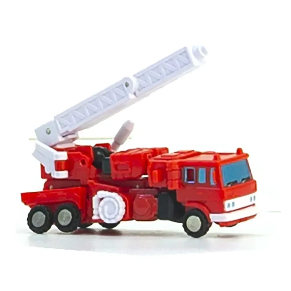 Nouveaux jouets transformants en Stock Dr Wu douane DW-E24 pompier Mini G1 enfer combat extrême figurine jouet Collection cadeau