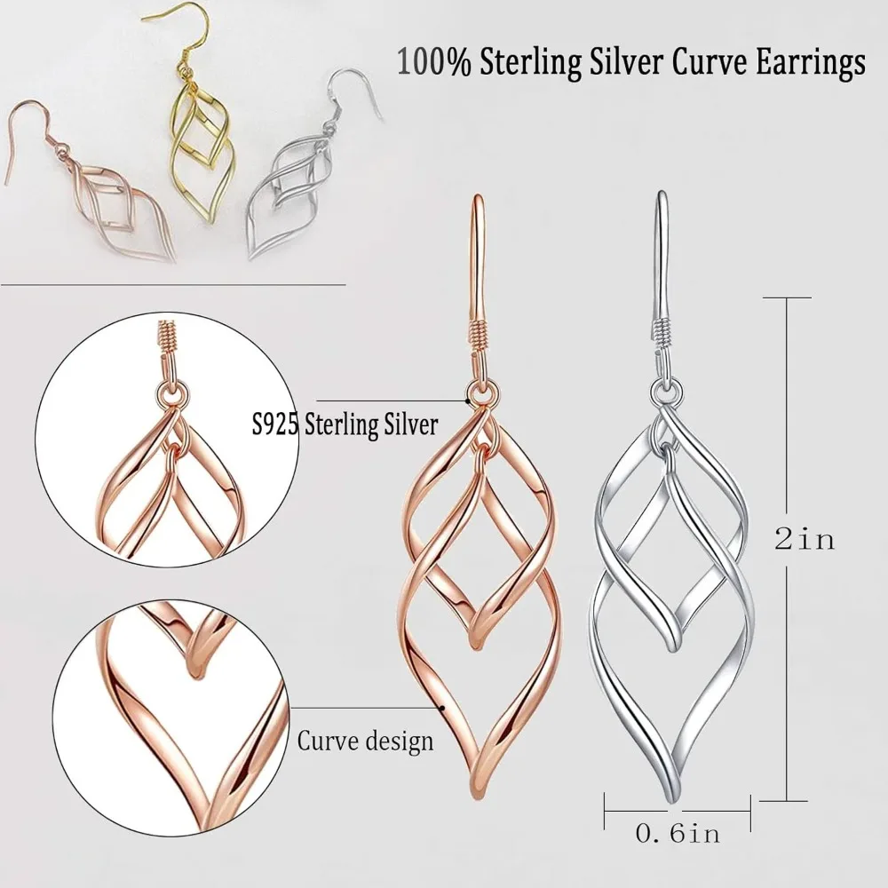 Boucles d'oreilles plaquées or 18 carats pour femmes, bijoux hypoallergéniques personnalisés, cadeaux à la mode