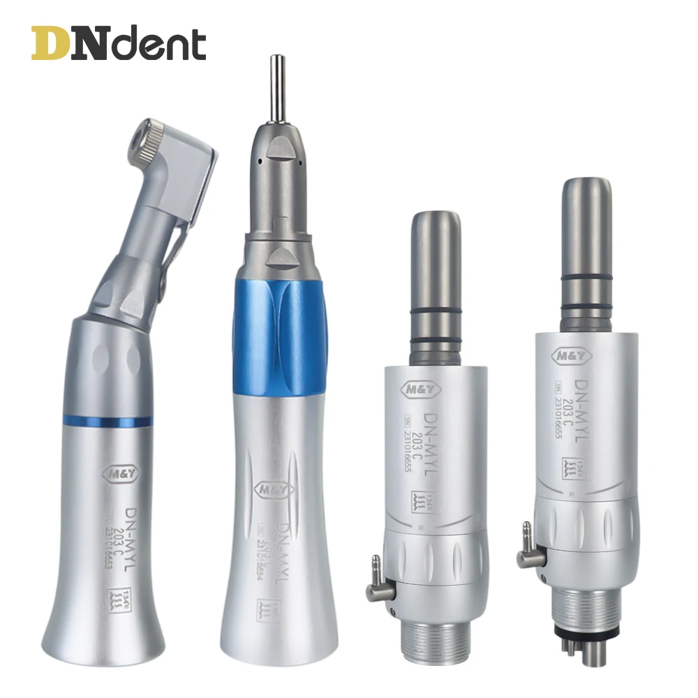 Dental 1:1 Direct Drive Contra Angle EX-203C Low Speed Handpiece Dentistry Against Contra Angle Polishing Tools