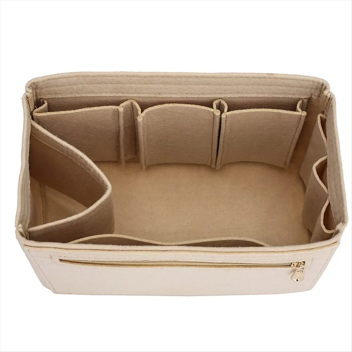 2026 Trend Storage Bag for Women Makeup Bag Felt Cosmetic Bag Multi-Function Storage Bag Felt Storage Box Storage Bag