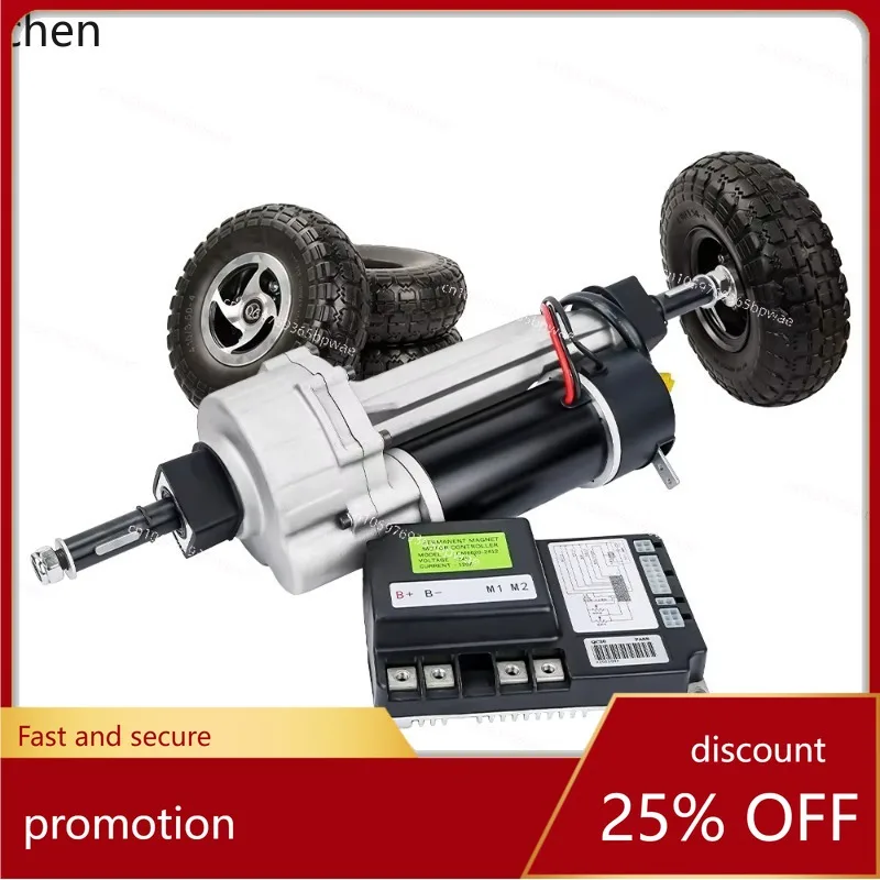 

Электродвигатель HXL 24В 17.75:1 230 об/мин для гольф-каров, скутеров, мобильных устройств, комплект приводного моста для электромобилей