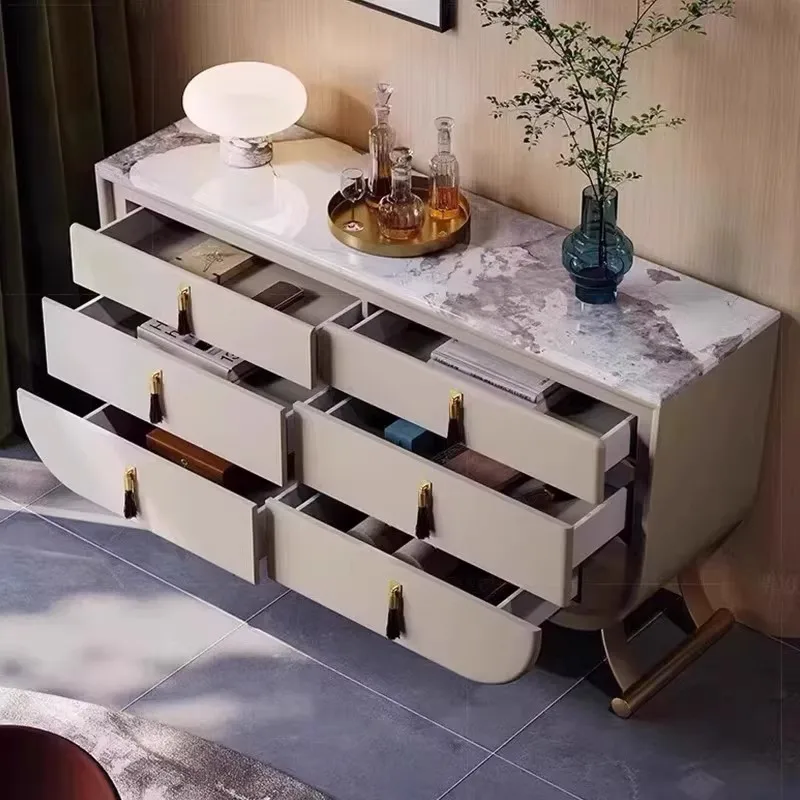 خزائن غرفة المعيشة الذهبية الكبيرة، منظم خشبي حديث، خزائن غرفة المعيشة، توفير المساحة، أثاث Szafki Do Salonu #5