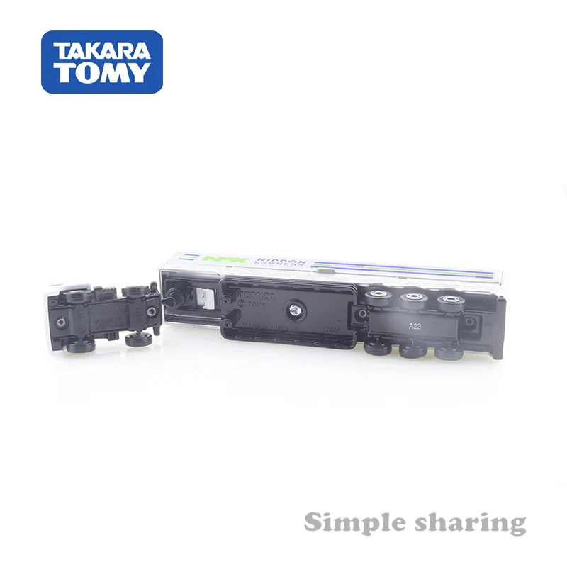 Takara Tomie Tomica Long Type Tomica No.135 Nx Nippon Express Wing Trailer Cars Kids Speelgoed Motorvoertuig Diecast Metalen Model