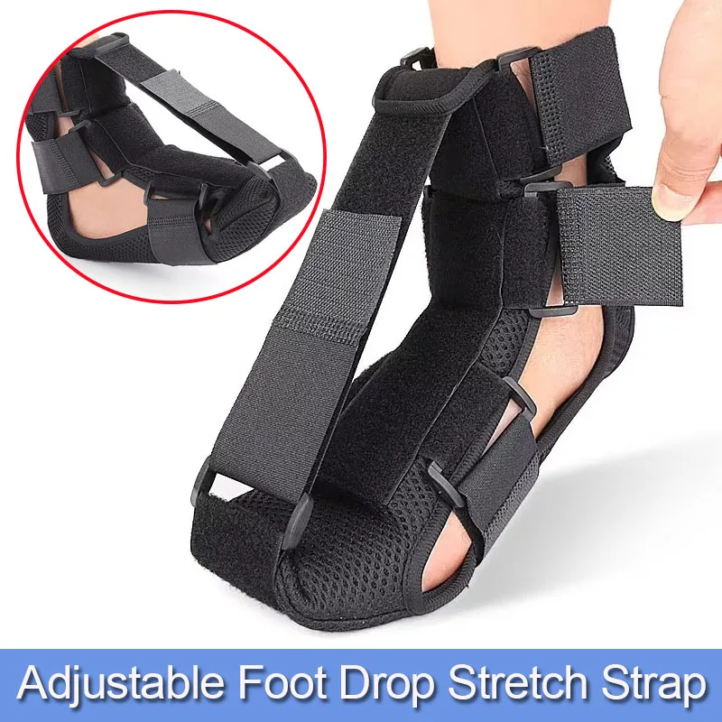 Adjustable Support Training Foot Support Orthotic--Foot Drop Foot Sole Fascia Stretching Fixation Ankle Protection Segmented