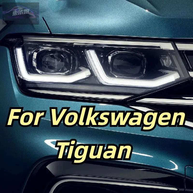 

For Volkswagen VW Tiguan R Line Facelift 2020 2021 Car Front Rear Headlights Protective Film Anti Scratch Black Transparent TPU