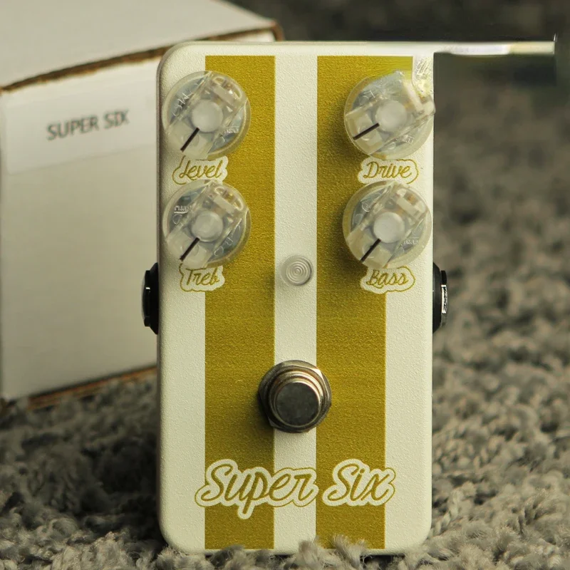 

Super Six SRV Retro Overload Single Block Effector Blackface