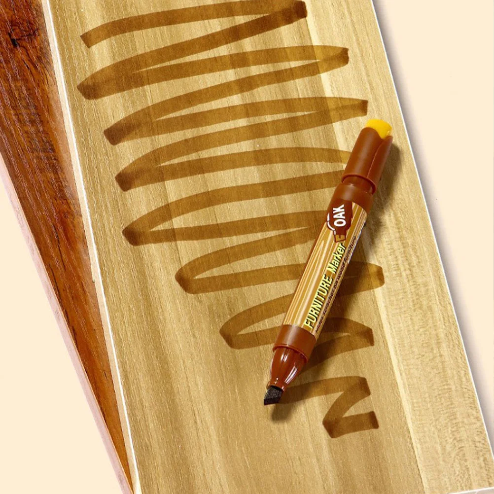 

7Pcs Furniture Touch-Up Markers Repair Pens Wood Scratch Remover Multi-Color Instant Fix Furniture Accessories