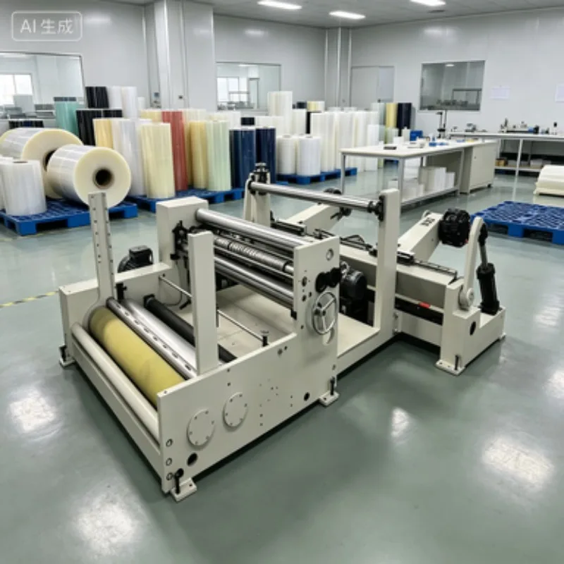 Automatic Paper Roll to Roll Slitting and Cutting Machine Film Bopp Tapes Slitting Slitter Rewinder Machinery