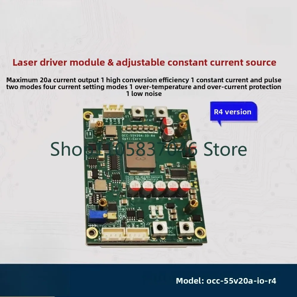 Driver module 0A~20A adjustable constant current source pulse constant current source LED driver 0V-50V [R4]
