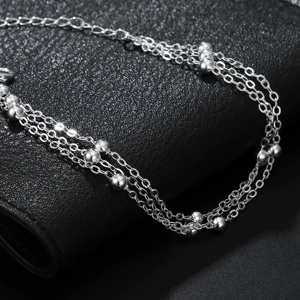 Hot y2k style fashion 925 Sterling silver Beautiful Tassel beads Bracelets for women Luxury designer party wedding jewelry giftS view 2