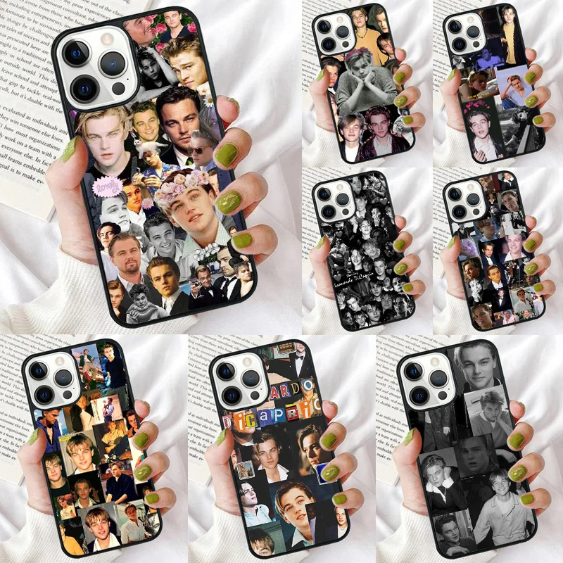 Leonardo DiCaprio Phone Case for apple 16 14 12 13 mini PLUS X XS XR 11 PRO MAX Back Cover Fundas