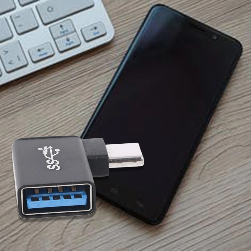 Bộ Chuyển Đổi USB A Nữ Sang 90 Độ 3.1 Loại C Sang Ổ Đĩa Dropship